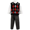 Good Lad Boy's Argyle 3-piece Outfit