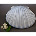All Natural Aqua Large Ocean Shell Adult Urn