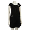 Sangria Women's Two-pocket Ponte Dress