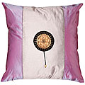 White/ Lavender Decorative Cushion Cover