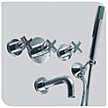 Nameeks Carlo Frattini Bath Filler with Handshower