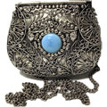 Agate Inlaid Evening Handbag (India)