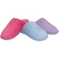 Escentials Women's Snowflake Scuff Slippers