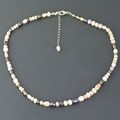 Sterling Silver Fine Pearl Necklace (India)