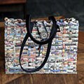 Paper 'In the News' Handbag (Brazil)