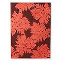 Set of 6 'Red Forest' Saa Wrapping Paper (Thailand)