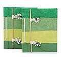 Pair of 'Treasured Words in Green' Journals (Thailand)