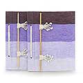 Set of 2 'Treasured Words in Plum' Journals (Thailand)