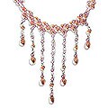 Pearl 'Lilac Rain Shower' Necklace (Thailand)