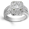 14k Gold 2 2/5ct TDW Diamond Engagement Vintage Ring (H, SI)