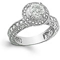 14k White Gold 2 5/8ct TDW Diamond Wedding Ring (J, SI2)