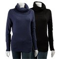 Renee C Women's Drape Neck Sweater