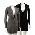 Renee C Women's Wide Cowl Neck Dress