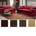 Diamond Stretch 2-piece Sofa Slipcover