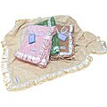 Minky Leaf Baby Blanket
