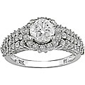 18k White Gold 1 5/8ct TDW Diamond Engagement Ring