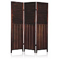 Decorative 3-Panel Hardwood Screen/ Room Divider