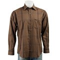 Alex Cannon Men's Large Plaid Print Cotton Shirt