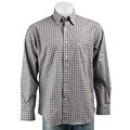 Alex Cannon Men's Mini Textured Plaid Shirt
