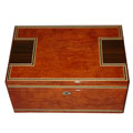 Brown High-gloss Cigar Humidor