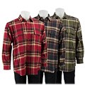 Moose Creek Men's Highlands Plaid Flannel Shirt
