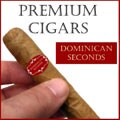 Dominican Seconds Long Filler Maduro Churchill Cigars (Bundle of 25)