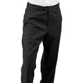 Claiborne Components Men's Navy Tick Wool Flat Front Pants
