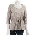 Drifter Damars Organic 3/4-sleeve Shirt with Belt