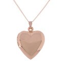 14k Gold-filled Polished Heart Locket