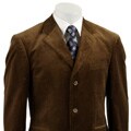 FINAL SALE Kroon Men's Brown Corduroy 3-button Blazer