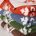 Harvest Ultra-plush Jacquard Bath Towels (Set of 2)