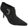 BCBGirls Medium Heel Microfiber Booties