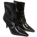 BCBGirls Women's Mid-calf Stretch High Heel Boots