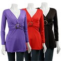 Simply Irresisitble Women's Belted Stretch Tunic