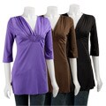 Simply Irresistible Women's Plus Size V-neck Tunic