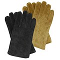 Isotoner Men's Sherpa-lined Suede Gloves