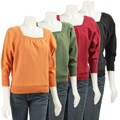 Hanna & Gracie Square-neck Sweater