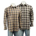 Joseph Abboud Men's Herringbone Plaid Shirt