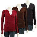 Bonnie and Bill Women's Split Crew Neck Sweater