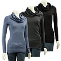Bonnie and Bill Women's Draped Turtleneck Sweater