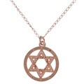 14k Gold Child's Star of David Pendant