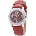 Burgi Women's Diamond Skeleton Automatic Watch