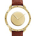 Akribos XXIV Spacely Men's Quartz Gold Round Watch