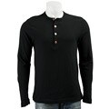Union Men's Long-sleeve 'Revere' Henley Shirt