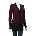Union Women's Striped Cardigan Sweater