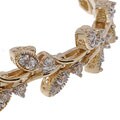 14k Gold & 3ct TW Diamond Filigree Bracelet