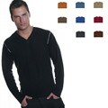 Oggi Moda Pigment-dyed V-neck Cashmere Sweater