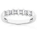 14k Gold 1/2ct TDW Princess-cut Diamond Band (G-H, I1-I2)