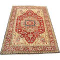 Indo Heriz Handmade Rust Rug (10' x 14')