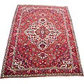 Persian Bakhtiari Handmade Red Rug (8'6 x 12'1)